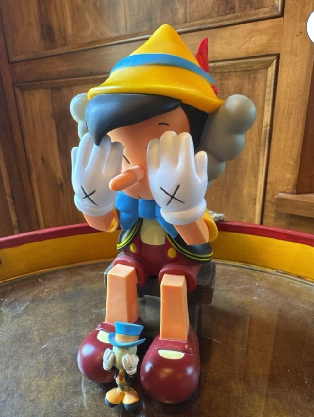 Kaws x Pinocchio x Medicom x Mighty Jaxx